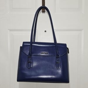Elegant Blue Handbag